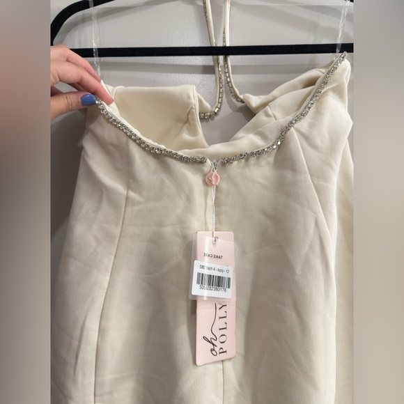 SOLD - NWT Oh Polly Cream Dress - Picture 3 of 6
